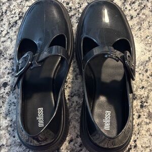 Melissa Women's Glossy Black Flats